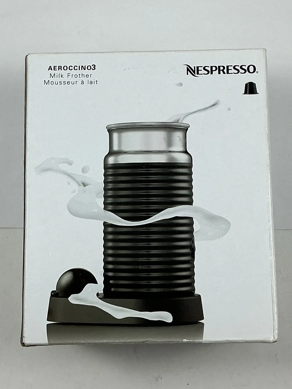 New Nespresso Aeroccino 3 Electric Milk Frother 3694